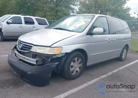 2003 Honda Odyssey Ex-L from USA, damaged, VIN 5FNRL18963B145587